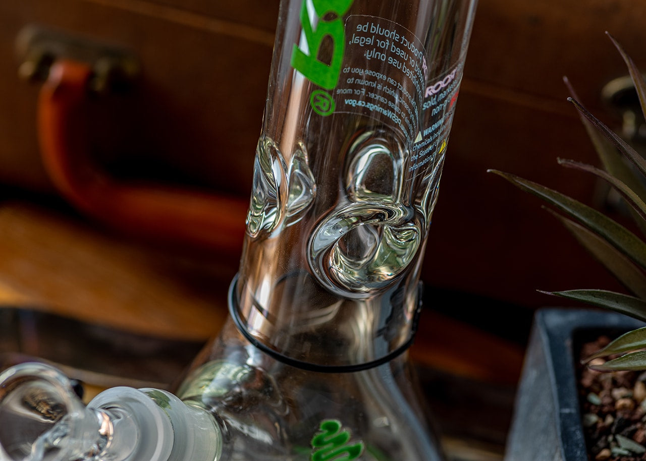RooR 14" Beaker Bong - Green image 5