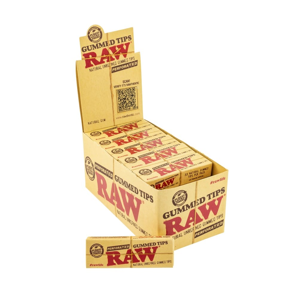RAW Perforated Gummed Tips image 0