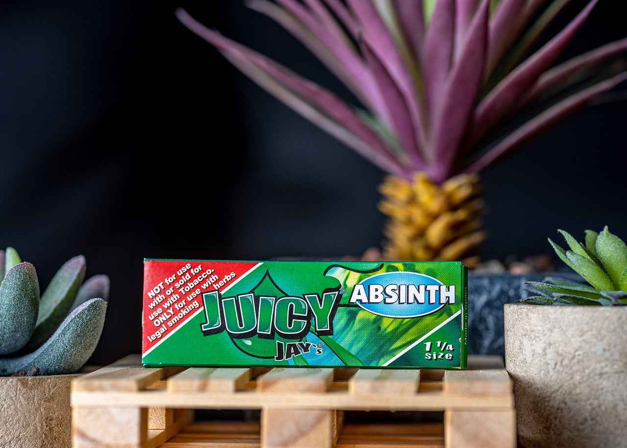 Juicy Jay's Rolling Papers - Absinth - 1 1/4"