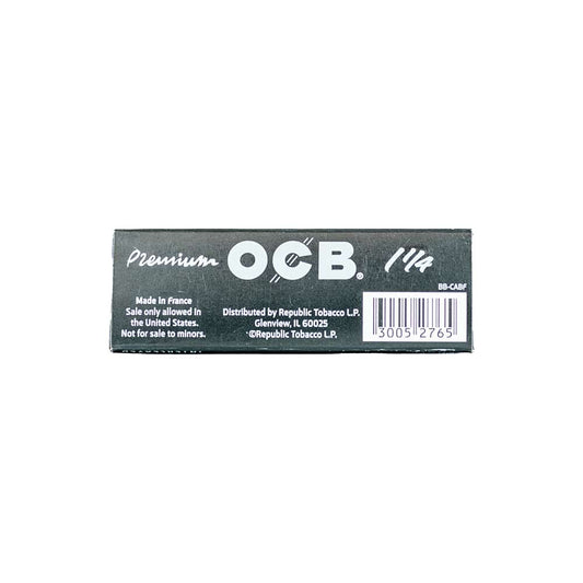 OCB Premium Rolling Papers - 1 1/4" image 1