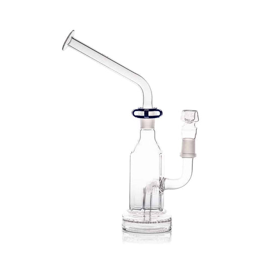 HiSi Glass 7" Hex Geyser Bubbler Rig image 0