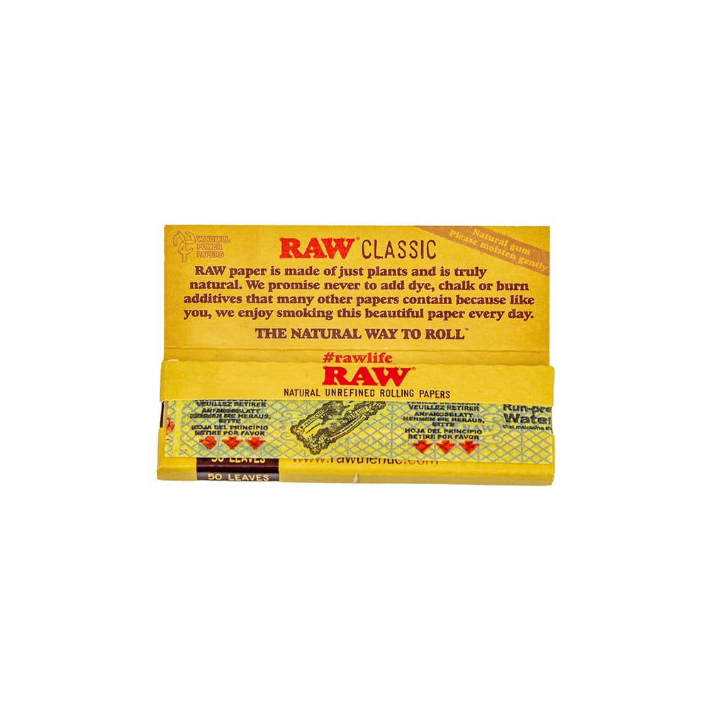 RAW Classic Rolling Papers - 1 1/4" image 2