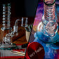 8" Ribbed Sprinkler Perc Bubbler Rig image 4