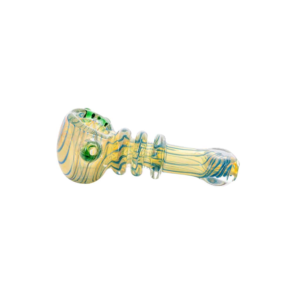 4" Silver Fumed Spoon Pipe image 3