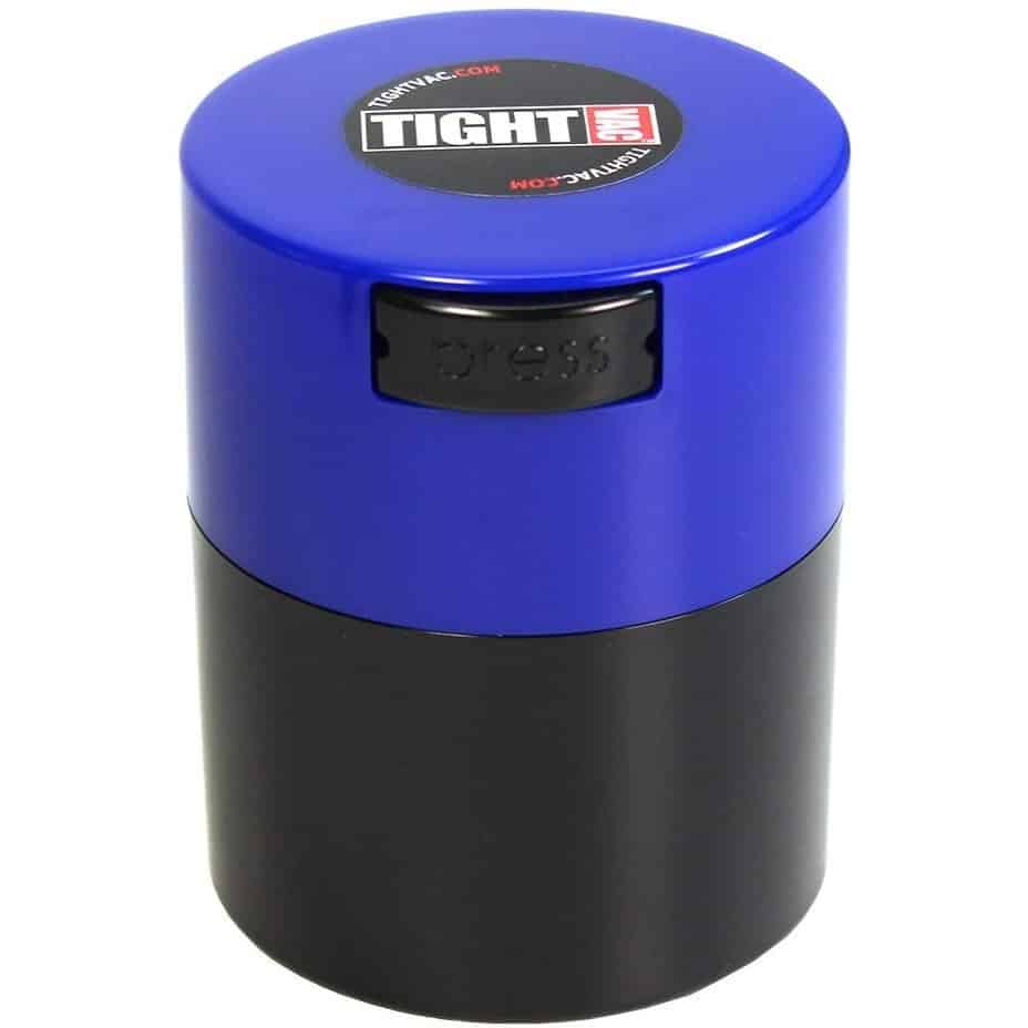 Tightvac 3oz Vacuum Sealed Container - Dark Blue &amp; Black image