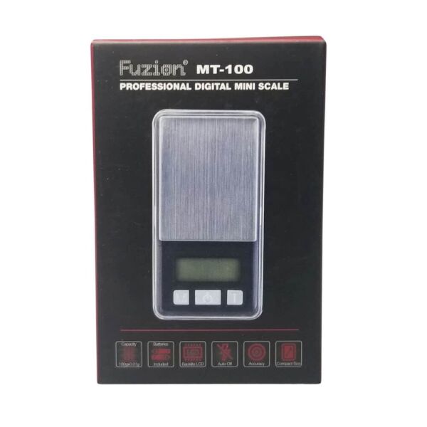 Fuzion MT-100 Mini Digital Scale - 100g x 0.01g