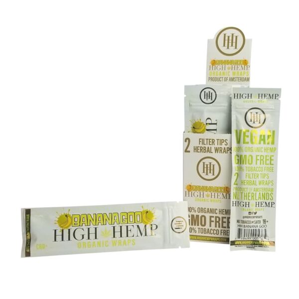 High Hemp Organic Wraps - Banana Goo