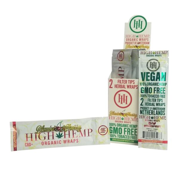 High Hemp Organic Wraps - Blazin' Cherry