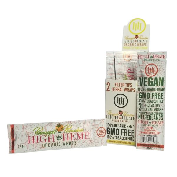 High Hemp Organic Wraps - Pineapple Paradise