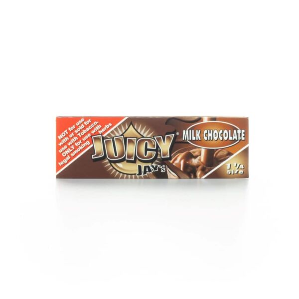 Juicy Jay's Rolling Papers - Milk Chocolate - 1 1/4"