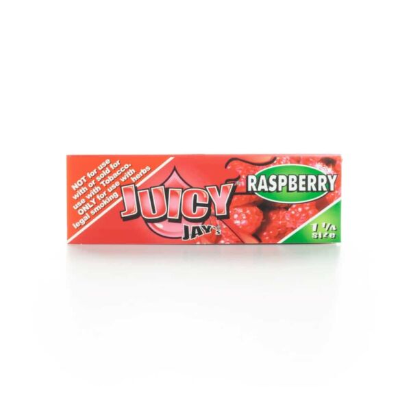 Juicy Jay's Rolling Papers - Raspberry - 1 1/4"