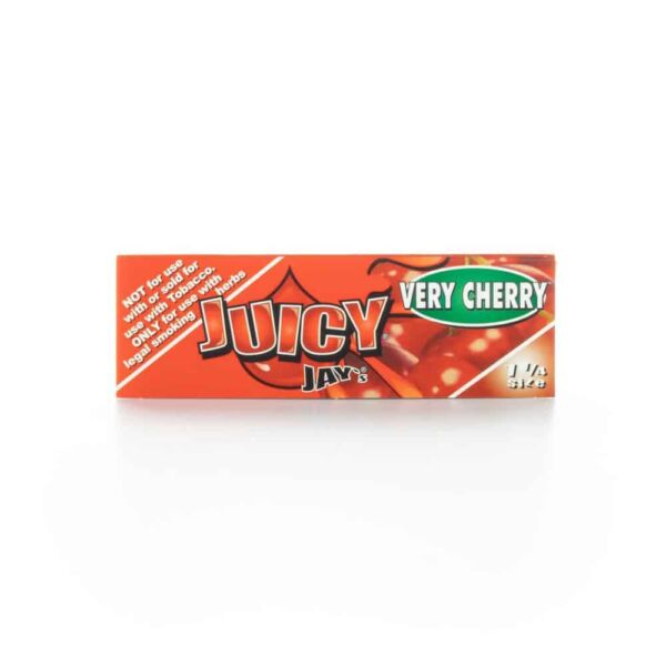 Juicy Jay's Rolling Papers - Very Cherry - 1 1/4"