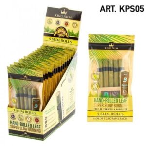 King Palm Slim Pre-Rolled Palm Leaf Wraps (5 Pack)