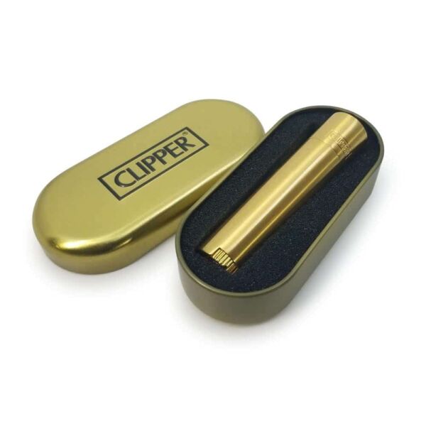 Metal Gold Clipper Lighter