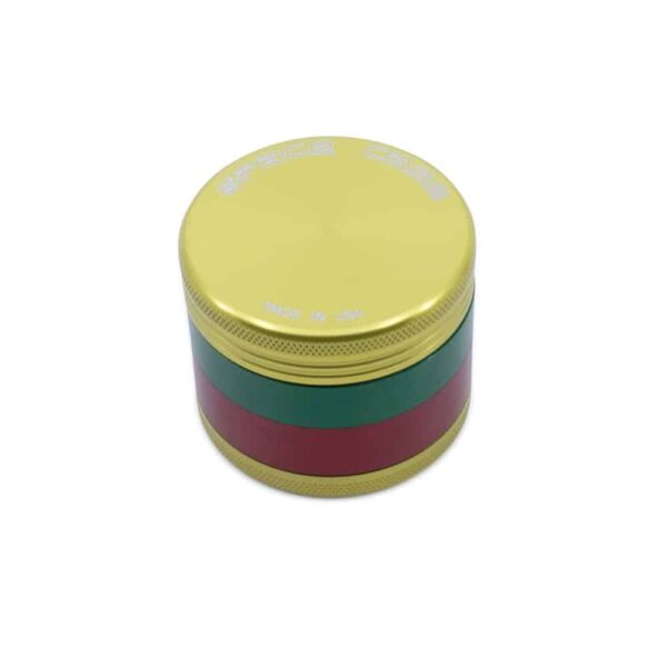 Space Case 4-Piece Grinder - Rasta - 50mm