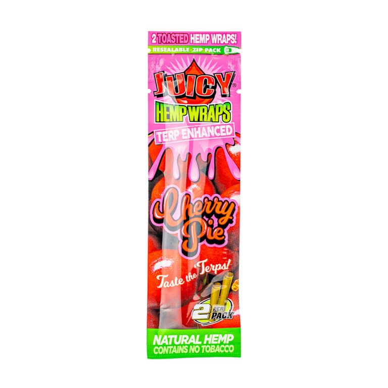 Juicy Jay's Hemp Wraps - Cherry Pie - Smoke Cargo